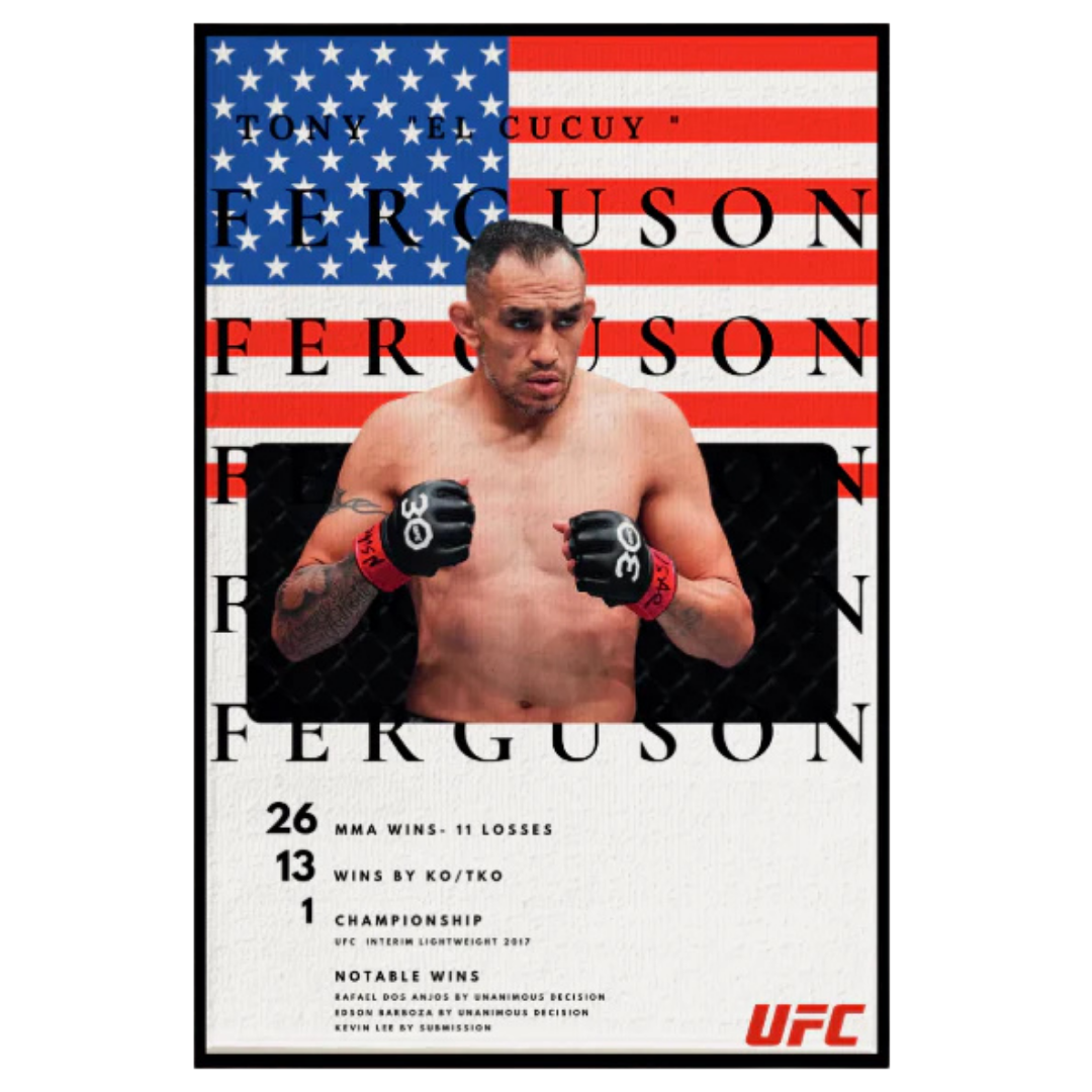 TONY FERGUSON 3D HALI