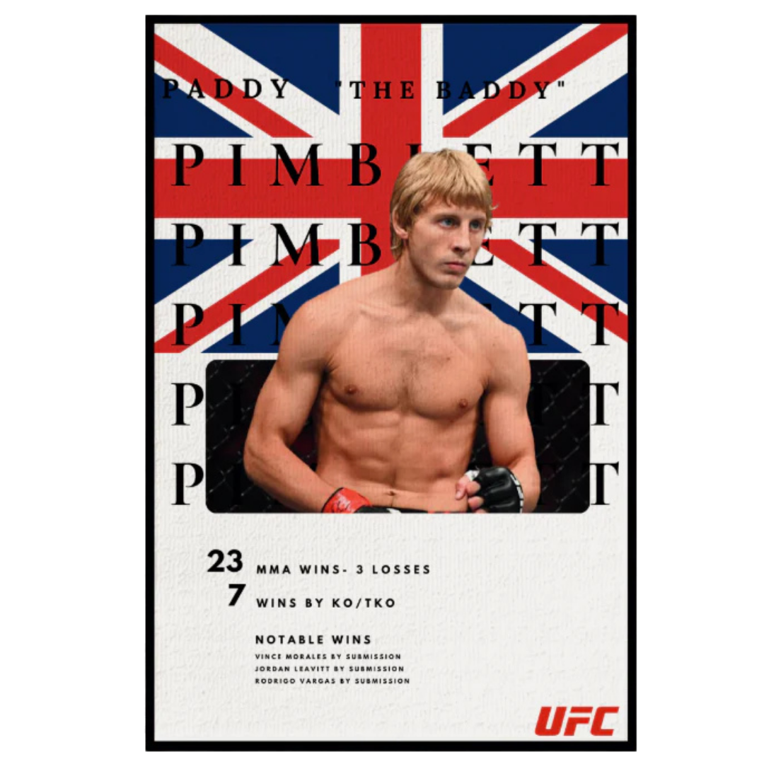 PADDY PİMBLETT 3D HALI