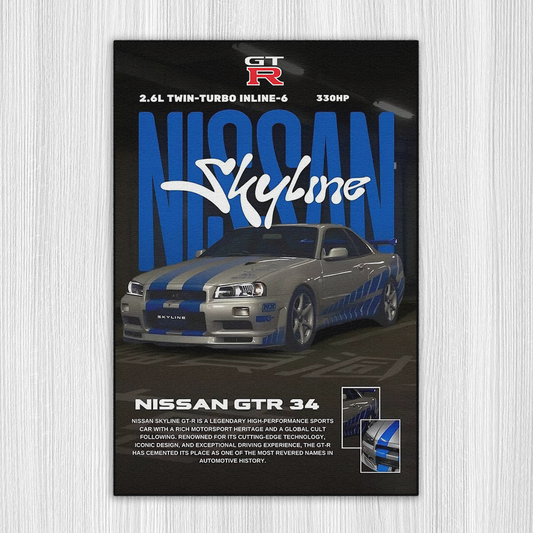 NISSAN SKYLINE R34 HALI